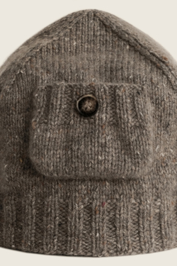 Шапка с кармашком 25.NP.HAT.09.02, серый