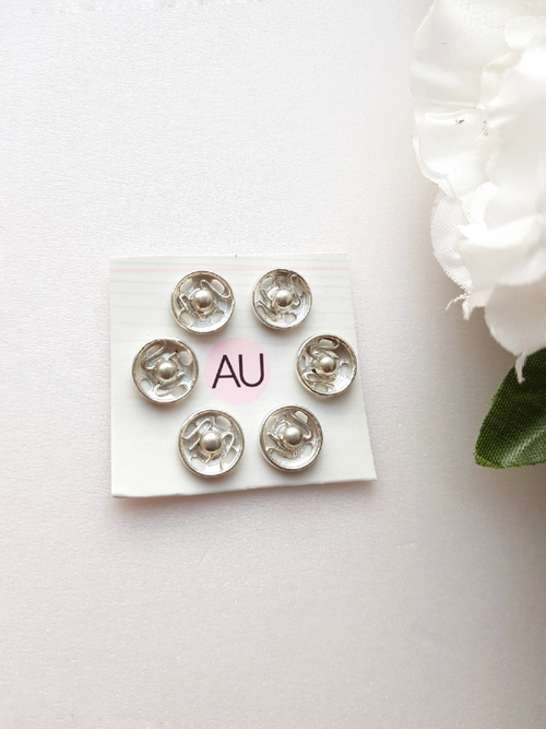 Кнопки пришивные 10мм, 6 штук