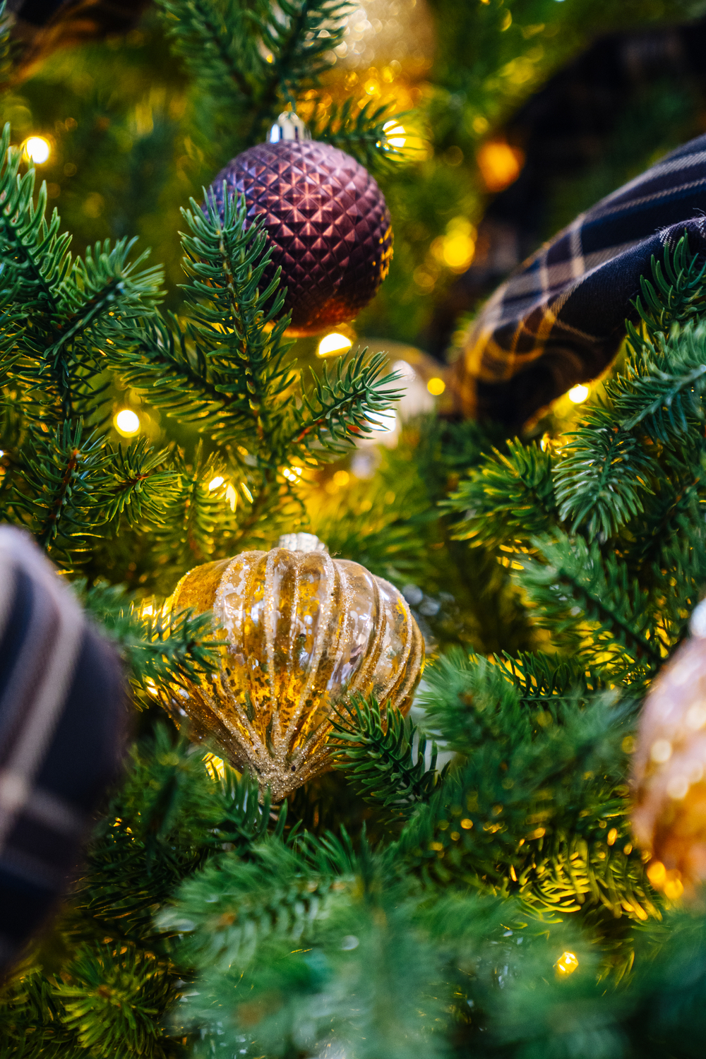 Дизайнерская ель «Элегантный шик»