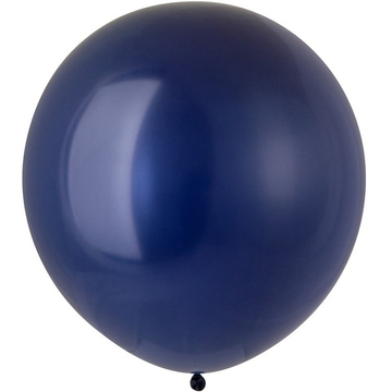 Шар 60 см "Самый темно-синий" на атласной ленте