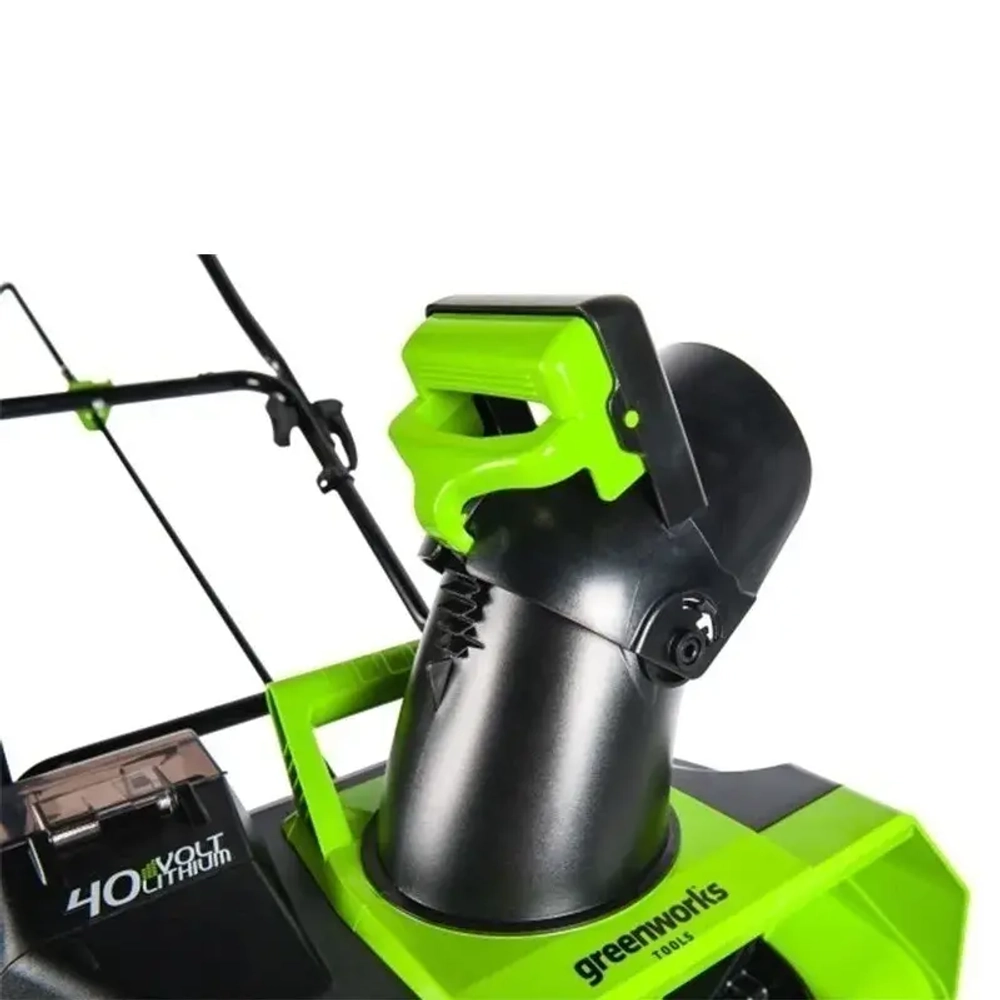 Greenworks GD40ST 40В аккумуляторный снегоуборщик (без АКБ и ЗУ) ковш 51 см, выброс 6 м 2600007