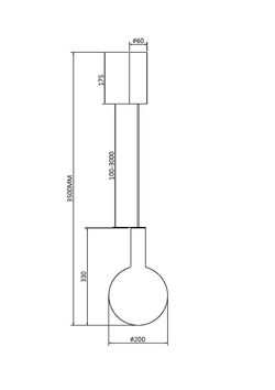Светильник Maytoni Nebula MOD182PL-L4CG3K