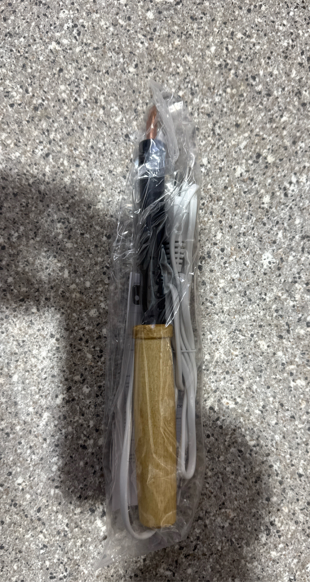 Паяльник с деревянной ручкой 40W