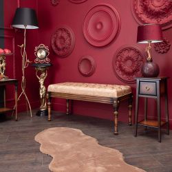 Банкетка Классика 2 Орех(Д) Каледония Мокка