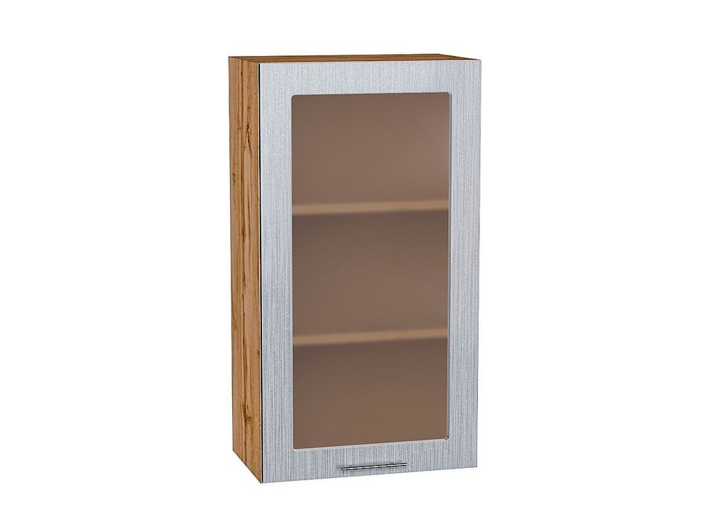Шкаф верхний с 1-ой остекленной дверцей Валерия-М