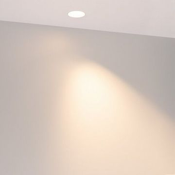 Встраиваемый светильник 7W 3000K 052407 белый MS-ARADO-TRIMLESS-R55-7W Warm3000 (WH-WH, 55 deg, 230V) Arlight