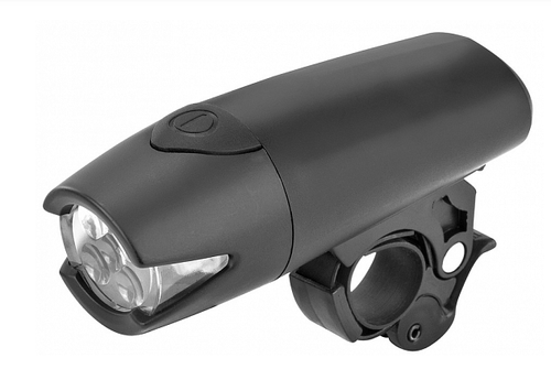 Фонарь передний (ручной) мод. JY-840-2, 5 светодиодов, 2 режима, черный (10216170/131021/0307188, Китай)