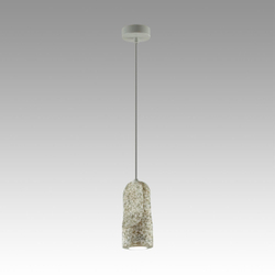 7010/1B L-VISION ODL25 193 Подвесной светильник серый/керамогранит IP20 LED 1*5W 3000K 220V PIETRA
