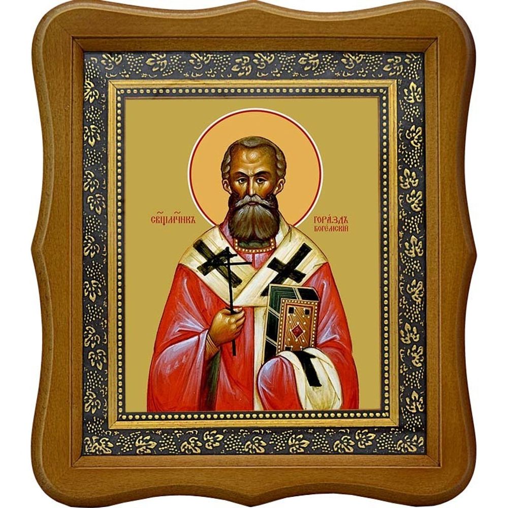 Горазд (Павлик) Богемский и Мораво-Силезский священномученик епископ. Икона на холсте