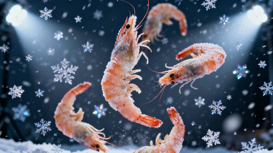 Замороженные креветки