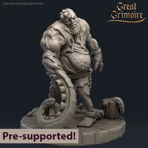 Одержимый Пират Монстр Существо миниатюра для dnd, днд, pathfinder, фентези, Настольная игра, НРИ, Варгейм, РПГ