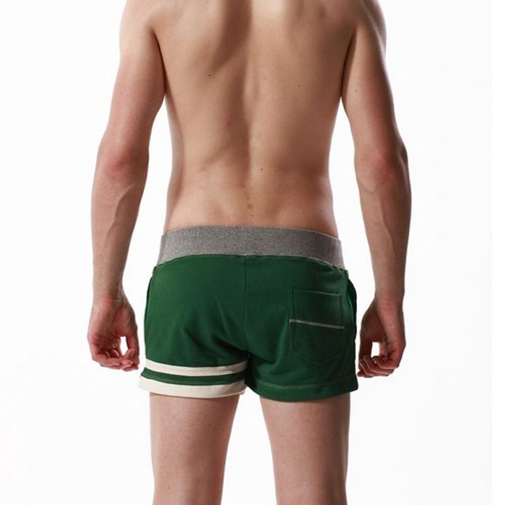 Шорты спортивные зеленые  SEOBEAN  SHORTS GREEN 9