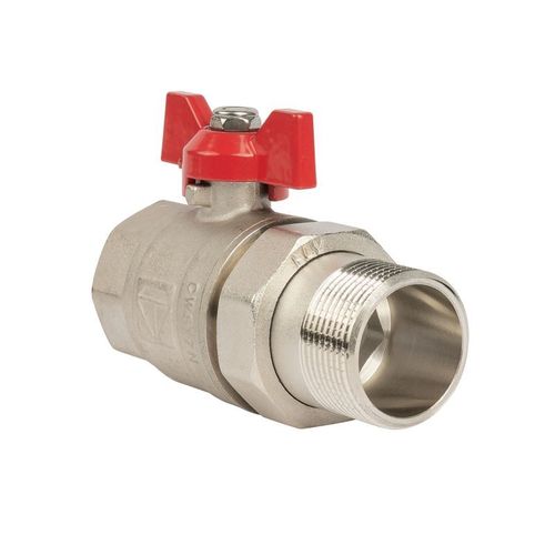 Кран шаровый со сгоном 1 1/4" американка HLV