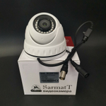 Видеокамера купольная SARMATT SR-D500F36IRH, 5MP, AHD/CVI/TVI/CVBS, ИК-подсветка 20 м
