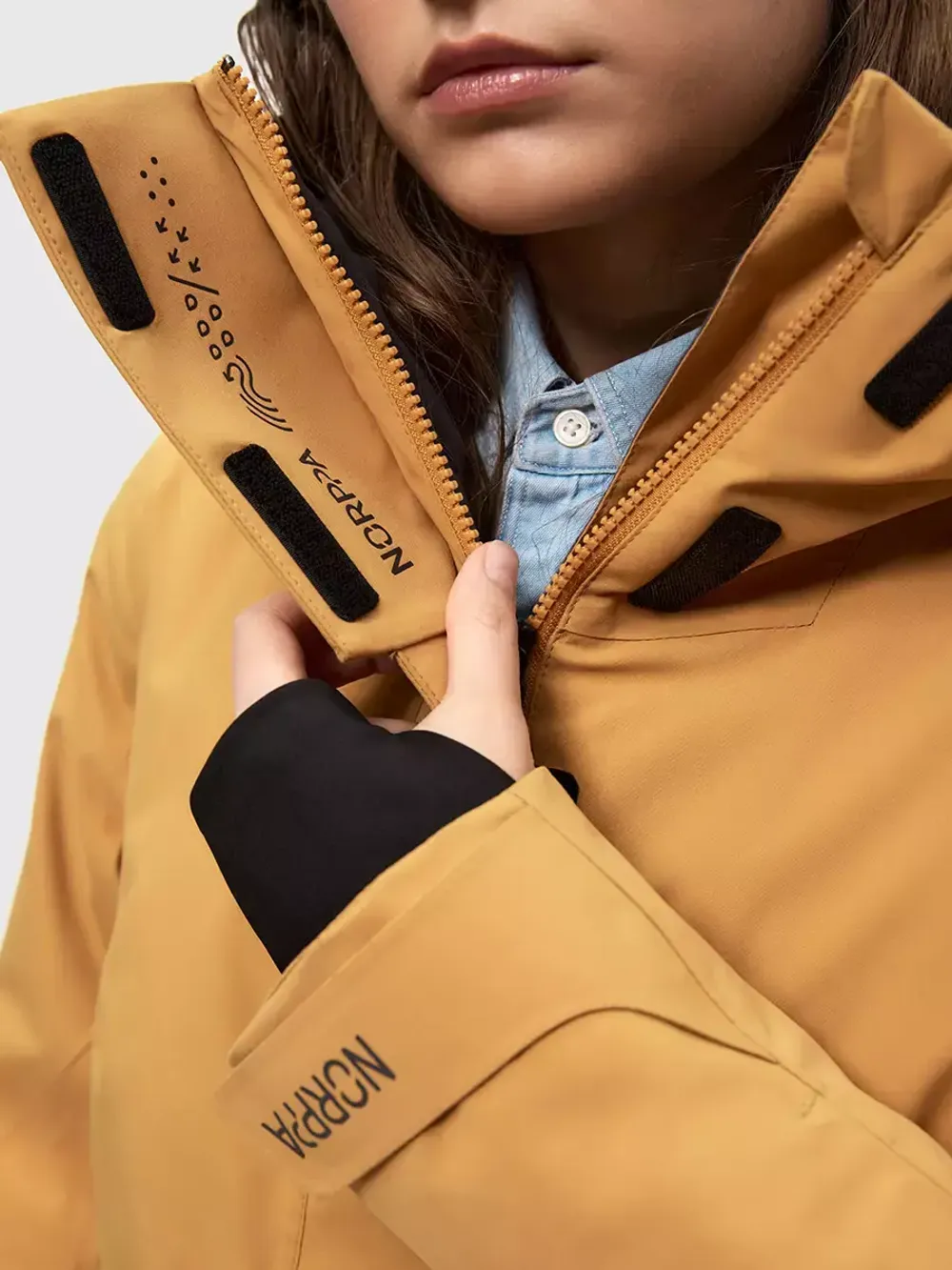 Куртка женская ALPINA NORPPA янтарь