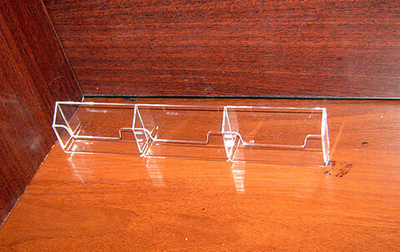 Карман под визитки 3-й горизонтальный