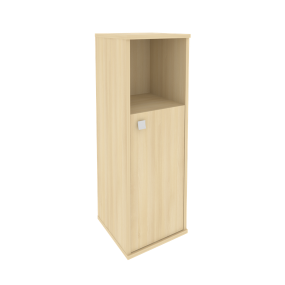 Стайл Шкаф средний узкий правый Л.СУ-2.1 (R)  412*410*1215