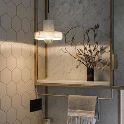 Подвесной светильник STONE PENDANT White by ImperiumLoft