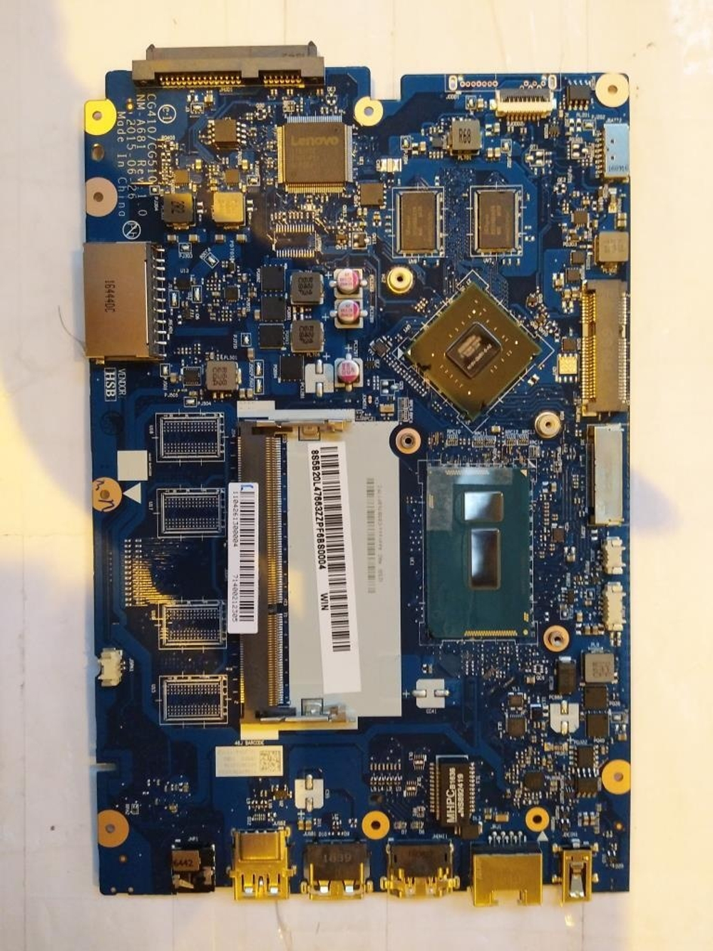 Материнская плата для ноутбука Lenovo B50-50 NM-A681 Intel core I5-5200U 920MX 2G WIN (5B20L47663), оригинал