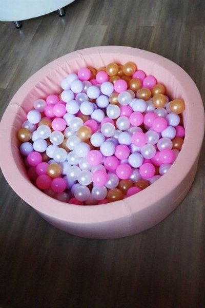 Сухой бассейн круглый Чайная роза