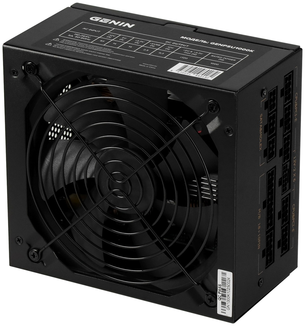 Блок питания GENIN GENPSU1000K 1000 Вт