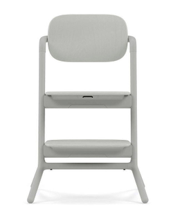 Стульчик для кормления Cybex Lemo 4 в 1 с мягкими чехлами Comfort Inlay Suede Grey/Suede Grey