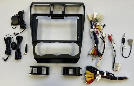 Магнитола для Subaru Forester, XV 2015-2018 - FarCar BM901/775M монитор 9.5" QLED на Android 14, TS10, 4+32Гб, CarPlay, 4G SIM-слот