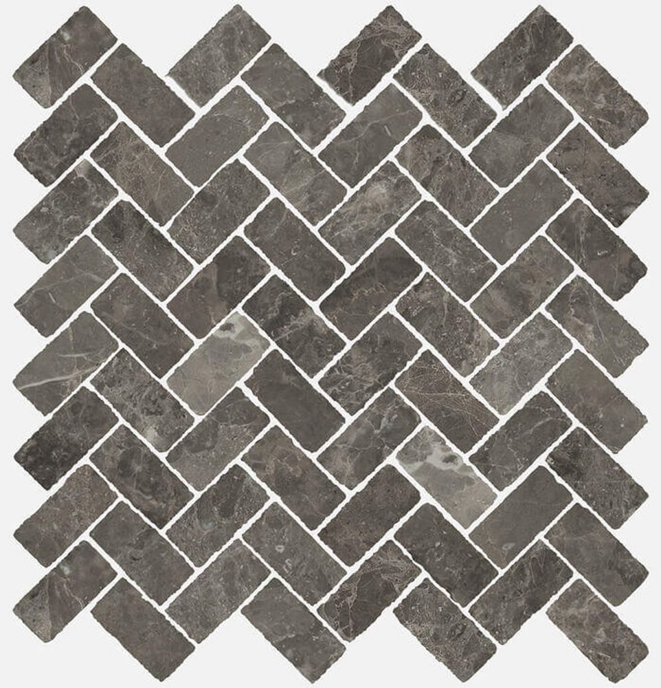 Italon Room Grey Stone Mosaico Cross 29.7x31.5