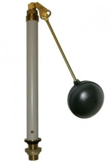 Клапан д/унитаза ниж.подв. лат. 1/2 RR179 с поплавком