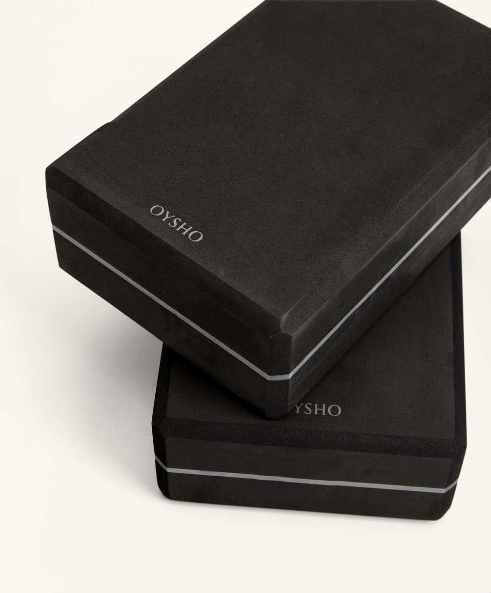 OYSHO Набор блоков для йоги, антрацитово-серый