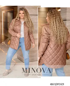 Куртка 2429-капучино Minova