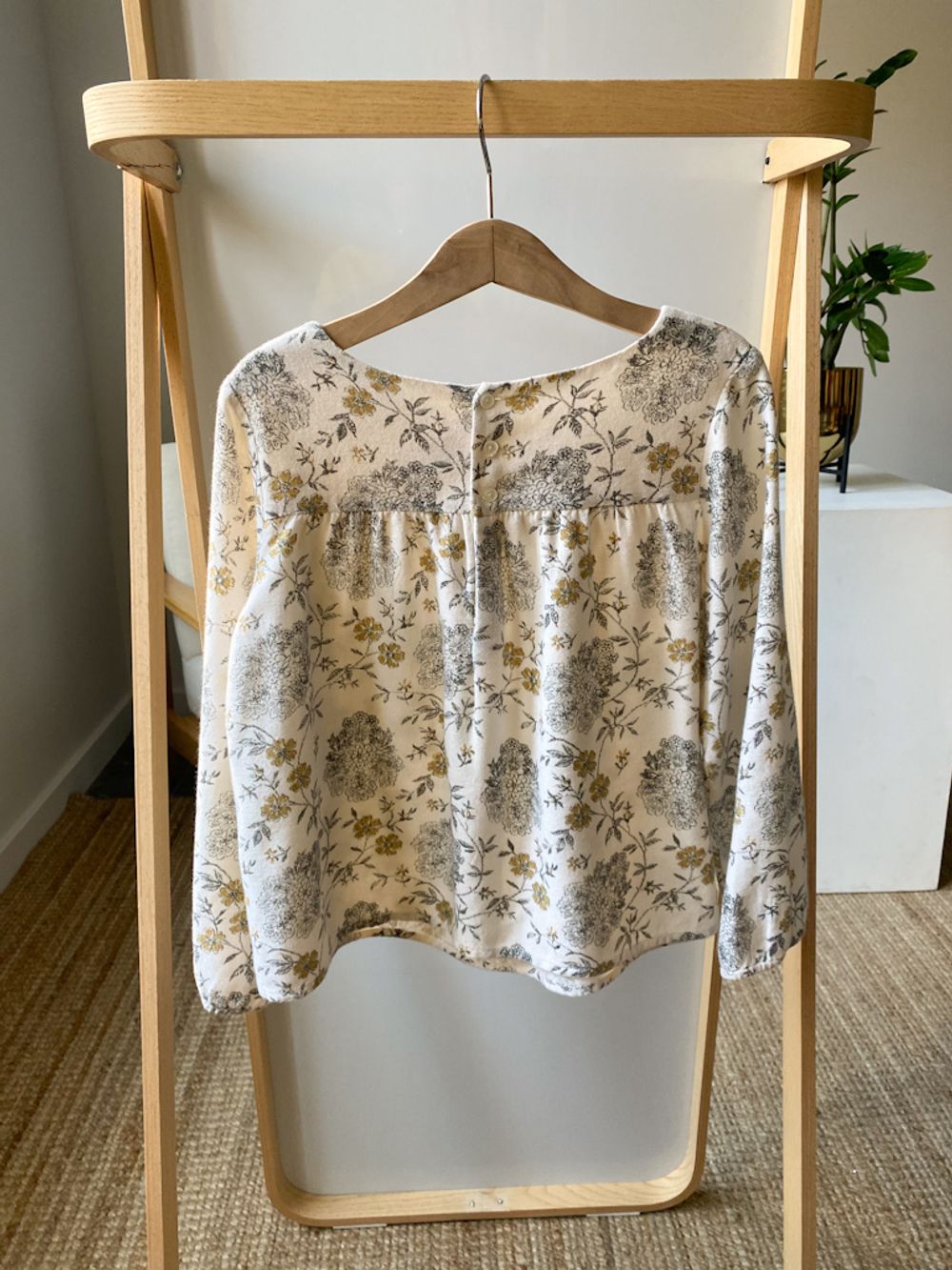 Хлопковая блузка Bonpoint, 116