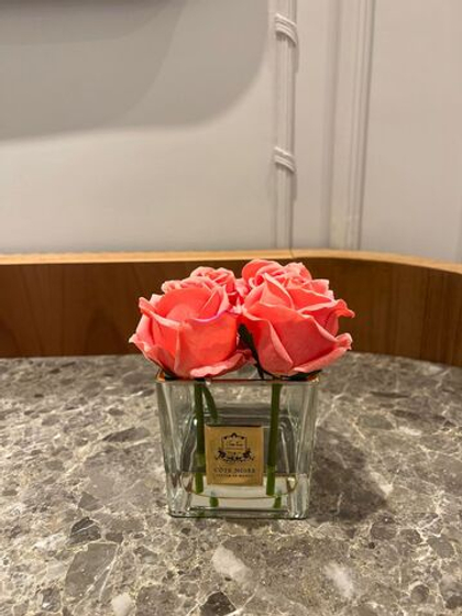 Букет ароматический Cote Noire Square Four Rose Buds Gold & Peach