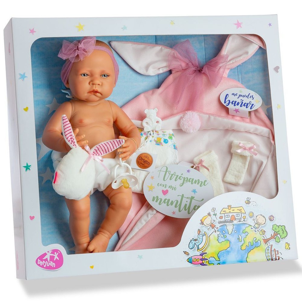 Кукла BERJUAN виниловая 45см Newborn (12170)