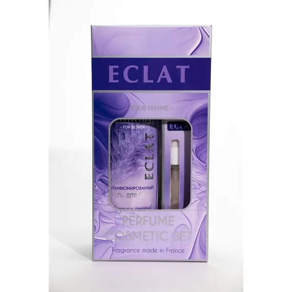 Подарочный набор женский Eclat for women, гель для душа 250 мл, парфюмерная вода 30 мл