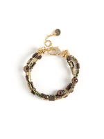 Браслет "Balls Hematite" Gold