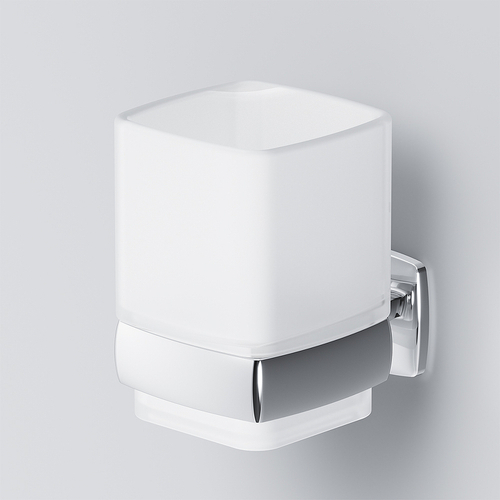 Стакан для зубных щеток AM.PM Gem A9034300 Хром Белый