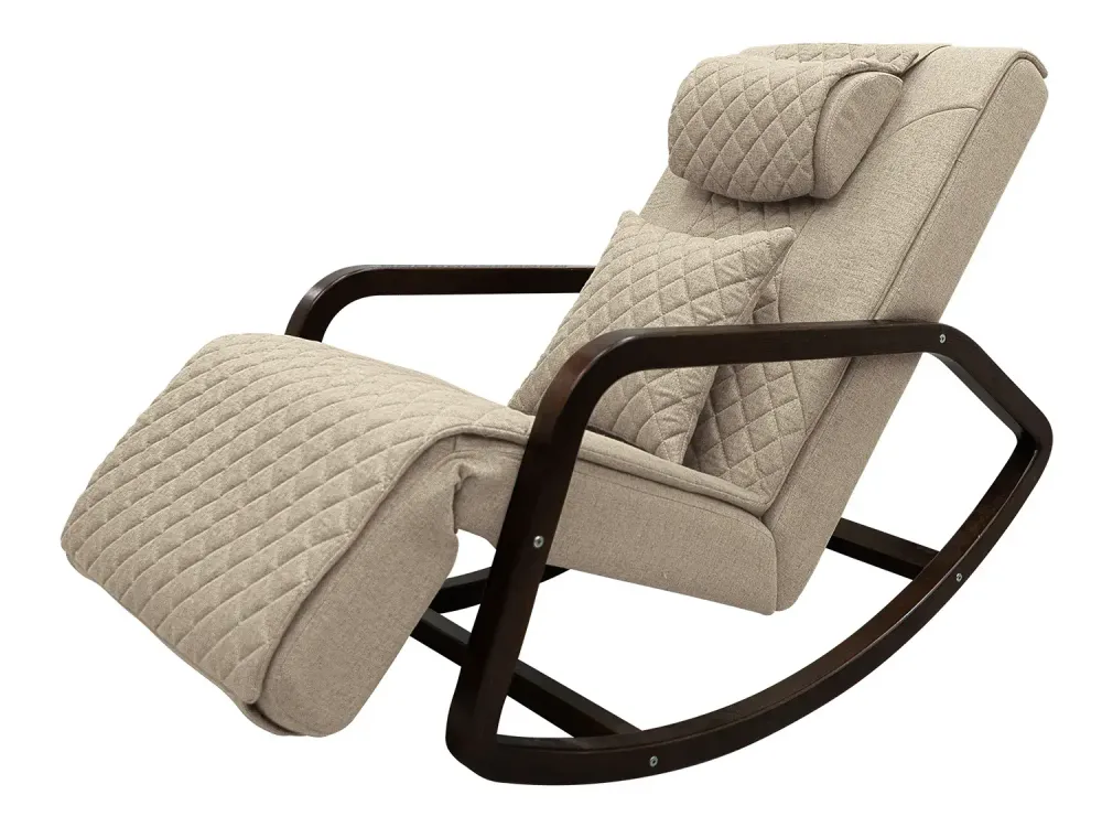 Кресло-реклайнер электрический с массажем FUJIMO SOHO NEXT F2007 TCX Шоколад, Бежевый, Серый