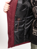 Куртка-Парка Варгградъ мужская бордо "Русколань"