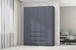 МС "Хилтон". Шкаф №1 1600 Графит