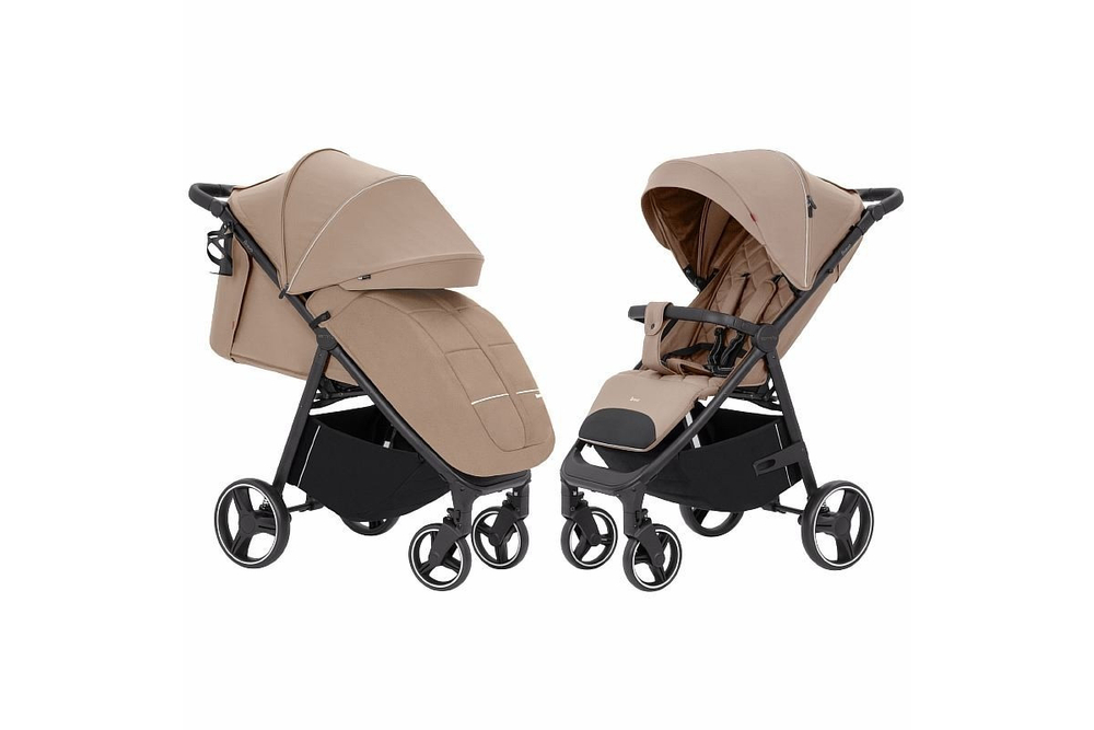 Детская коляска прогулочная CARRELLO Bravo CRL-8512 Deep Beige