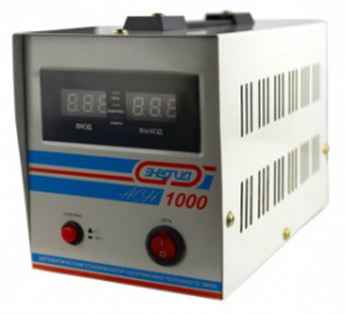 Стабилизатор АСН- 1000 ЭНЕРГИЯ с цифр. дисплеем