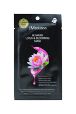 Маска тканевая с лотосом JMsolution Be Nature lotus & blooming mask, 24мл
