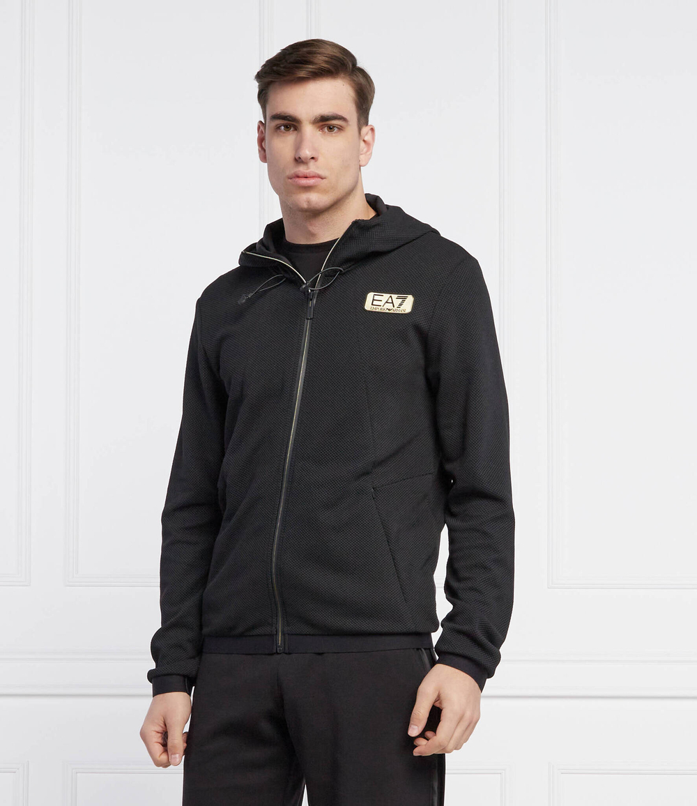 Худи EA7 - черный(3LPM28 PJG1Z)