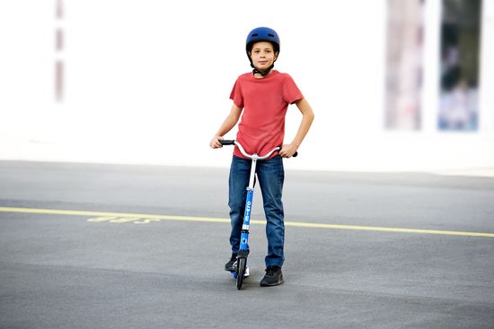 Шлем Micro - наушники синий/розовый (M) BOX