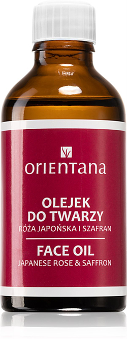 Orientana Japanese Rose & Saffron Face Oil - омолаживающее масло для лица /   50  ml  / GTIN 5902596416355