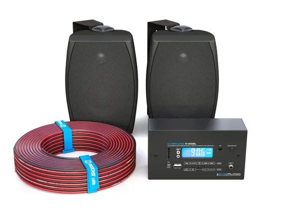 CVGAUDIO RESET-W40BL комплект звукового оборудования, мощность 4/8/16/30W в 100V