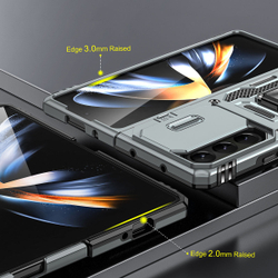 Чехол Safe Case с кольцом и защитой камеры для Samsung Galaxy Z Fold 6