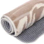 Коврик для ванной 80*120"Тропики» молочный