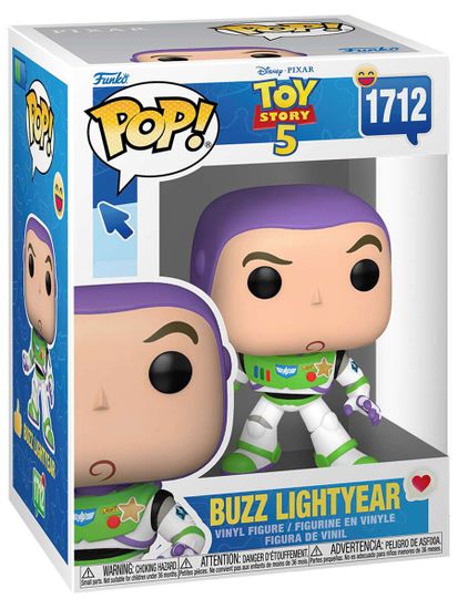 Фигурка Funko POP! Disney Toy Story 5 Buzz Lightyear (1712) 90768 / Фигурка Фанко ПОП! по мотивам мультфильма "История игрушек 5", Базз Лайтер